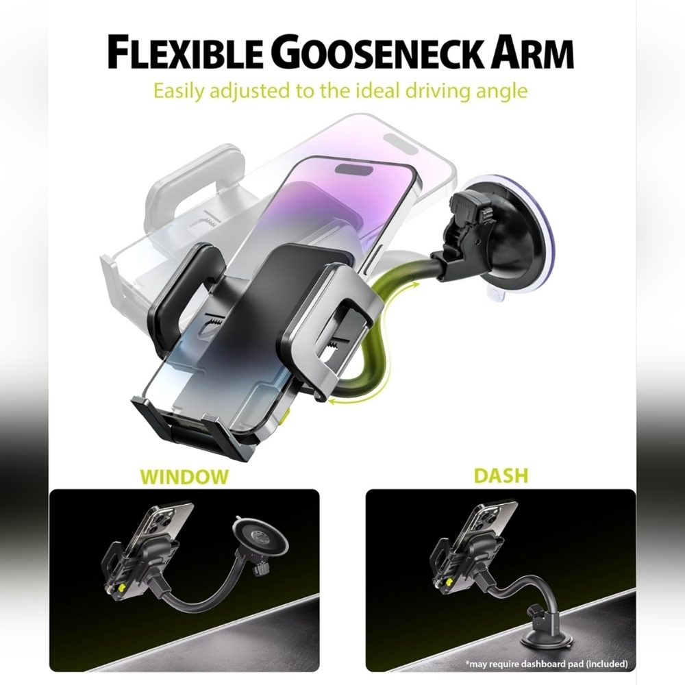 Tripgrip flex phone mount vent attachment NIB